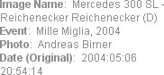 Image Name:  Mercedes 300 SL - Reichenecker Reichenecker (D)
Event:  Mille Miglia, 2004
Photo:  A...