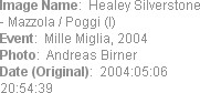 Image Name:  Healey Silverstone - Mazzola / Poggi (I)
Event:  Mille Miglia, 2004
Photo:  Andreas ...