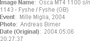 Image Name:  Osca MT4 1100 s/n 1143 - Fyshe / Fyshe (GB)
Event:  Mille Miglia, 2004
Photo:  Andre...
