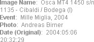 Image Name:  Osca MT4 1450 s/n 1135 - Cibaldi / Bodega (I)
Event:  Mille Miglia, 2004
Photo:  And...