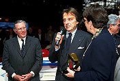 Luca Cordero di Montezemolo being honoured as "Man of the Year"