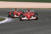 Schumacher leads Burti