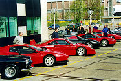 Ferrari Mokum Meeting 24 April 1999 - Lineup Amsterdam