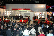 Detroit Auto Show - The Ferrari stand