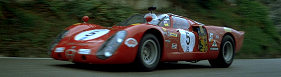 Gallery Alfa Romeo # 2 - Alfa Romeo Tipo 33/2 s/n  75033007 racing down the hills to Collesano