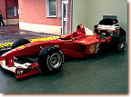 F1-2000 s/n 202 on display in the Factory's Welcome Center