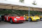 07 Ferrari 250 LM s/n 6105 David Franklin;26 Ferrari 250 LM s/n 6313 Gary Pearson