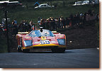 Nürburgring 1000 km 1971: The 512 M s/n 1018 was the only car of this type that was sold new to Germany. Georg Loos, Team owner of Gelo Racing, finished 9th together with Pesch.