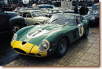 N&uuml;rburgring 1000 km 1963David Piper�s pretty 250 GTO s/n 3767GT. He finished 6th together with Ed Cantrell