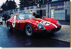 N&uuml;rburgring 1000 km 1963 The Swiss Walter and M&uuml;ller drove the 250GTO s/n 3909GT