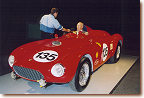 Jacques Swaters in his Ferrari 375 Plus s/n 0384AM
