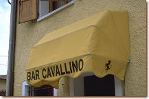 Bar Cavallino behind restaurant