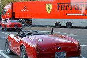 The parking in Fiorano ... Ferrari 250 GT SWB California Spyder s/n 2015GT
