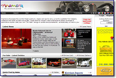 anamera.com 's coverpage ... promoting Gooding & RM Auction,