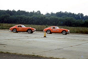 Ferrari battle between McCarthy & Grossman in 1519GT & 1785GT