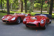 Maserati 300 S s/n 3070 & Ferrari 250 TR s/n 0720TR