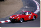 Jerry Lynch in 250 GT SWB s/n 2095GT dropping through the corkscrew