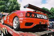 Ferrari 360 Modena sponsored by "Auto Palace" s/n N-GT 009M 123037
