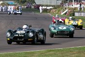 30 Lister-Jaguar "Knobbly" Derek Hood;04 Aston Martin DBR1 s/n DBR1/5 Wolfgang Friedrichs