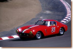 Jerry Lynch in 250 GT SWB s/n 2095GT dropping through the corkscrew