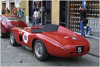 Ferrari 750 Monza Scgalietti Spyder s/n 0518M rebodied 500 TR style