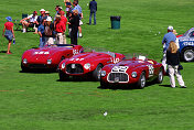 Ferrari 166 MM line-up