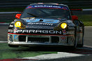 First podium finish in the FIA GT for Mike Jordan and Rob Barff, Team Eurotech Porsche 996 GT3-RS