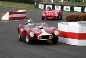32 Ferrari 250 TR Rep. Neil Twyman;25 Maserati 300 S s/n3055 Hugh Taylor