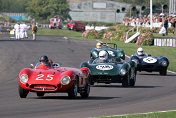 25 Maserati 300 S ch.Nr.3055 Hugh Taylor;28 Tojeiro-Jaguar Tom McWhirter