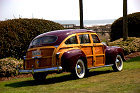 1941 Chrysler Town & Country BarrelBack Woodie Wagon - $170,500 Sold