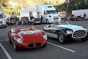 Maserati 300 S s/n 3061 & 340 MM Vignale Spyder s/n 0324AM