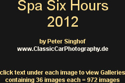 Spa Six Hours
2012

by Peter Singhof
www.ClassicCarPhotography.de

click text under each image to...