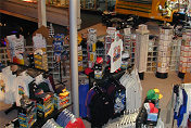 Part of the gift shop in foyer