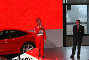 Rubens Barrichello and Jean Todt