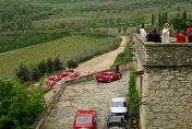 Parking at Castello di Verrazzano