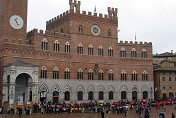 At Siena's famous Piazza del Campo