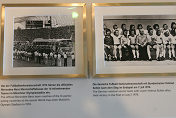 On display with the bus:German world champion soccer team 1974