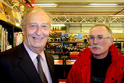 Jacques Swaters with Jean-Claude Garconnet