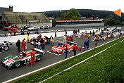 The starting grid for the third round of the ISRS in 1999