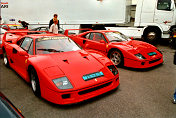 Ferrari F40, s/n 84456 & s/n 80752