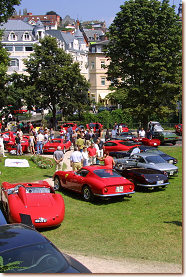 Ferrari im Kurpark Baden-Baden