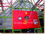 Galleria Ferrari, sign for Vee 65 degree engine exhibition