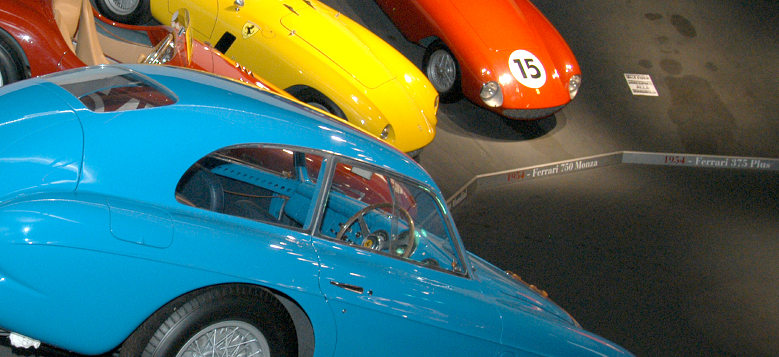 Ferrari 166MM, 340MM, 500 Mondial, 750 Monza