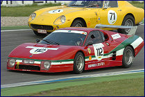 Massimo Sordi with Ferrari 512 BB LM and Jan Biekens with Ferrari 275 GTB