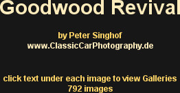 Goodwood Revival 

by Peter Singhof
www.ClassicCarPhotography.de

click text under each image to ...