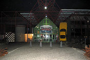 The Galleria Ferrari at night