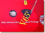 Galleria Ferrari, sign for Vee 65 degree engine exhibition
