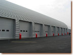 Scuderia Ferrari F1 transporter garage