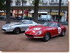 Ferrari 275 GTB/4 & Ferrari 275 GTB/C, s/n 10201 (silver) & s/n 09085 (red)
