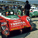The 333 SP s/n 018 of Wayne Taylor, Alex Caffi and Juan Manuel Fangio II was the best Ferrari at Sebring and finished 6th